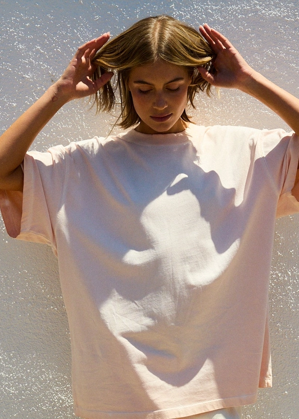 T-shirt Oversized Peach