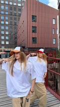 Oversize t-shirt i hvid