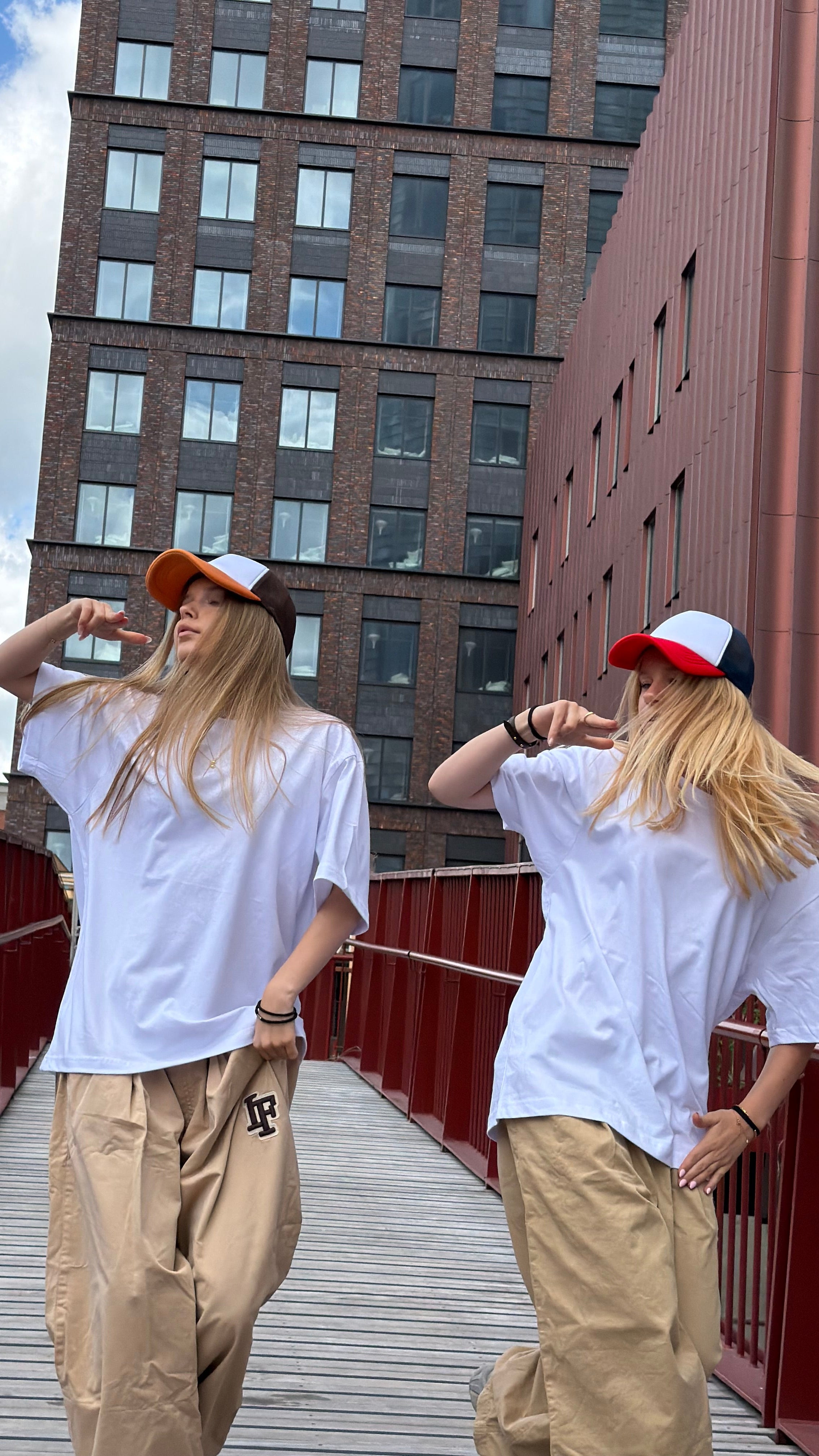 Oversize t-shirt i hvid