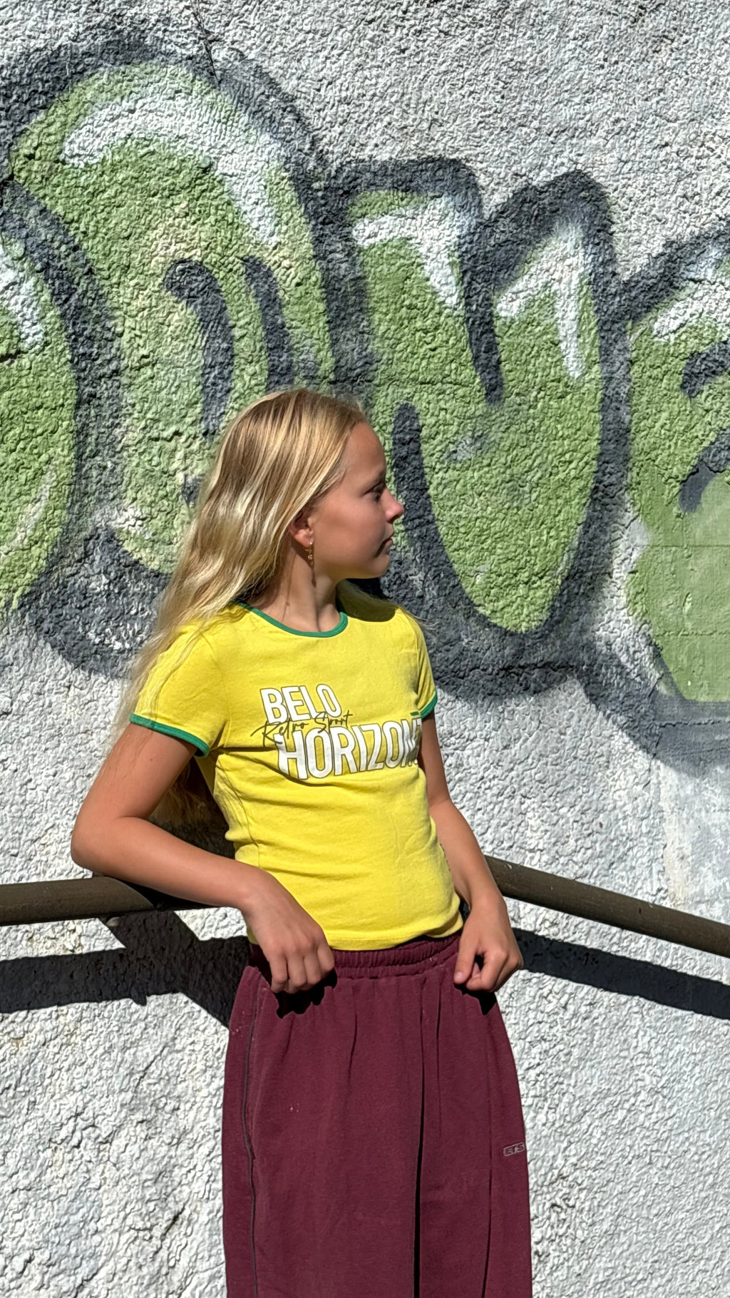 Bershka T-shirt Brazil (Preloved)