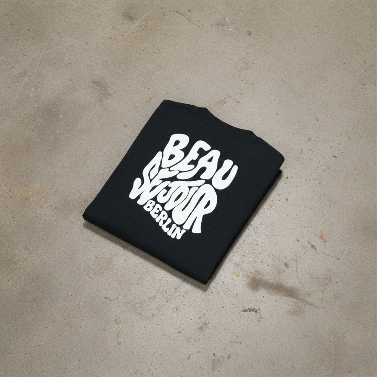 T-shirt i sort Berlin