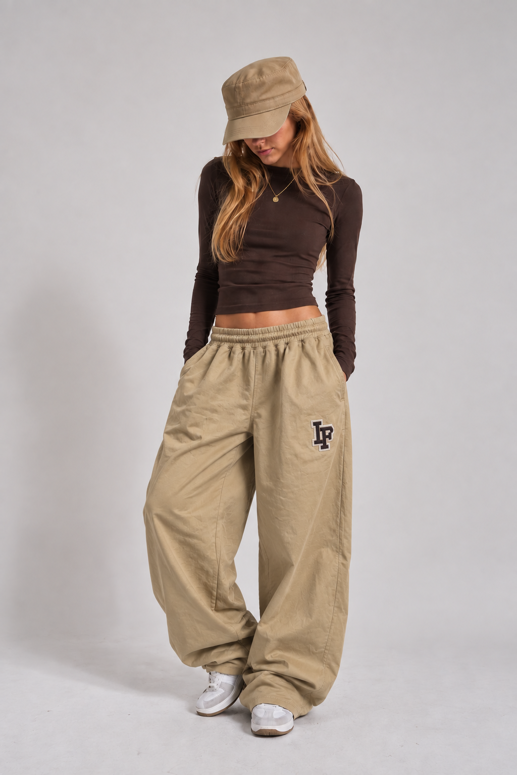 Militærkasket – Beige